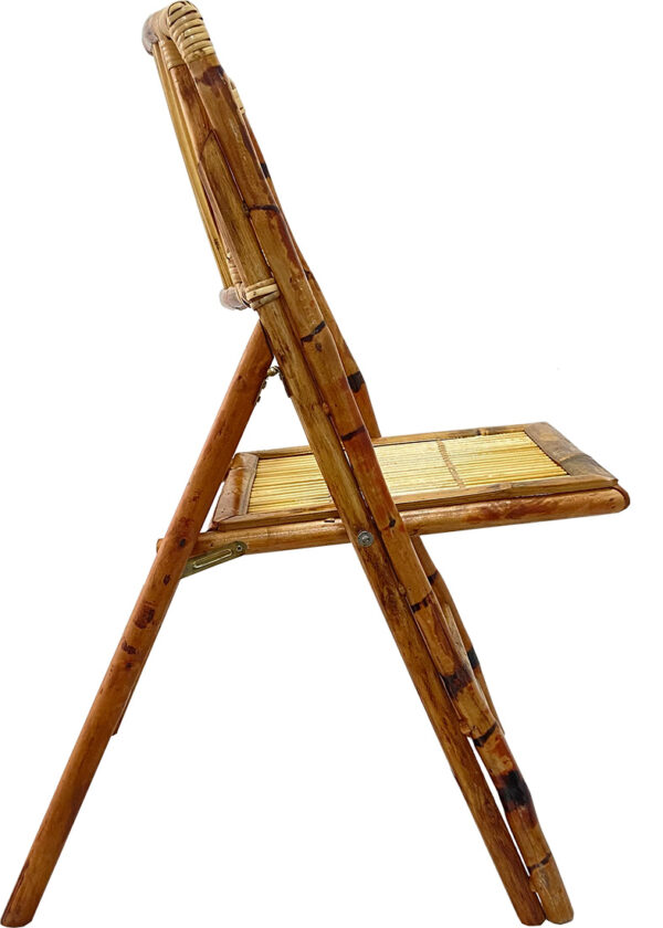 Alt Silla Bambú Reforzada, para eventos y hostelería. Silla Plegable