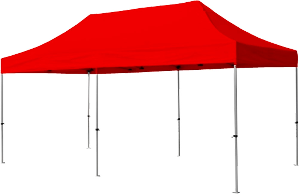 Alt Carpa Plegable 3x6 Aluminio Roja para Eventos EME Mobiliario