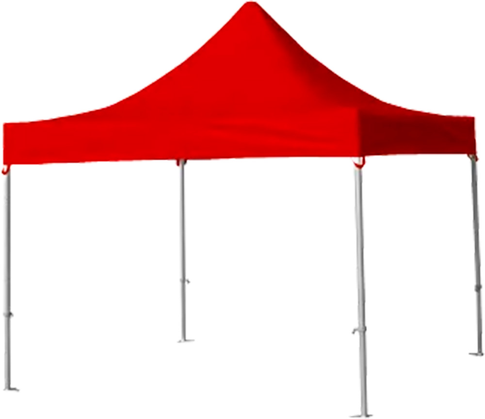 Alt Carpa Plegable Alumino 4x4 Roja para eventos EME