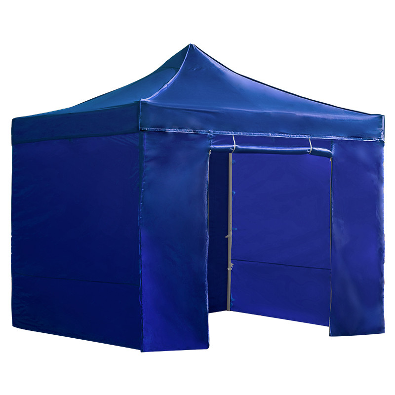 Alt Carpa Plegable BASIC 3x3 con Paredes Azul para eventos EME Mobiliario