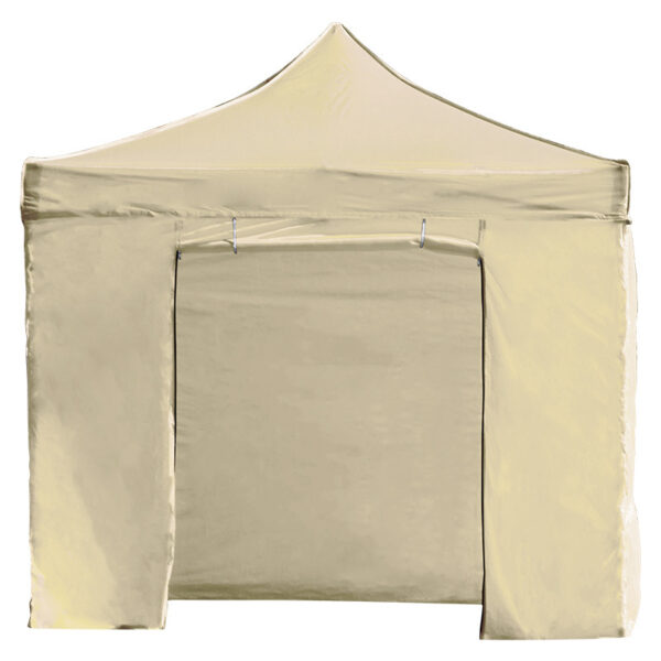 Alt Carpa Plegable BASIC 3x3 con Paredes Crema para eventos EME Mobiliario