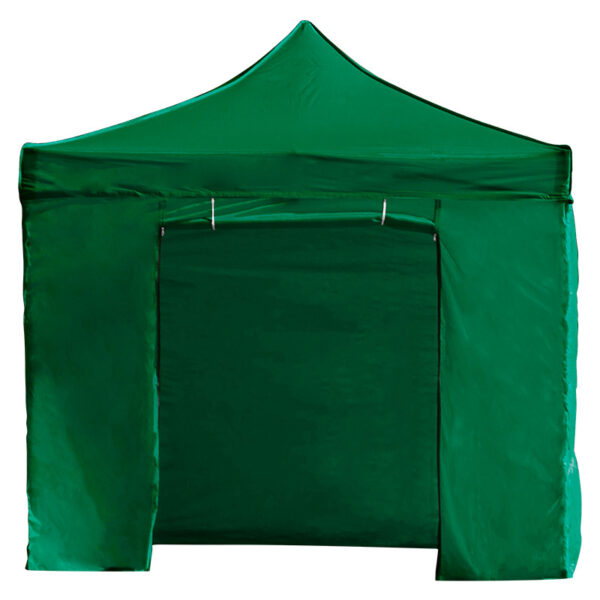 Alt Carpa Plegable BASIC 3x3 con Paredes Verde para eventos EME Mobiliario