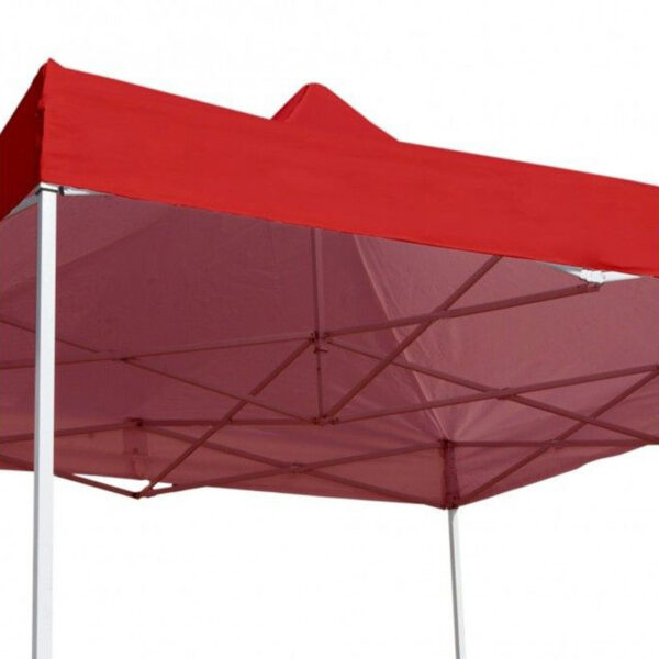 Alt Carpa Plegable BASIC 3x3 con Paredes Roja para eventos EME Mobiliario