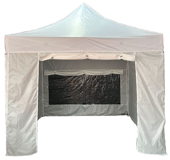 Carpas Plegables Basic Completa en color blanca | Eme Mobiliario