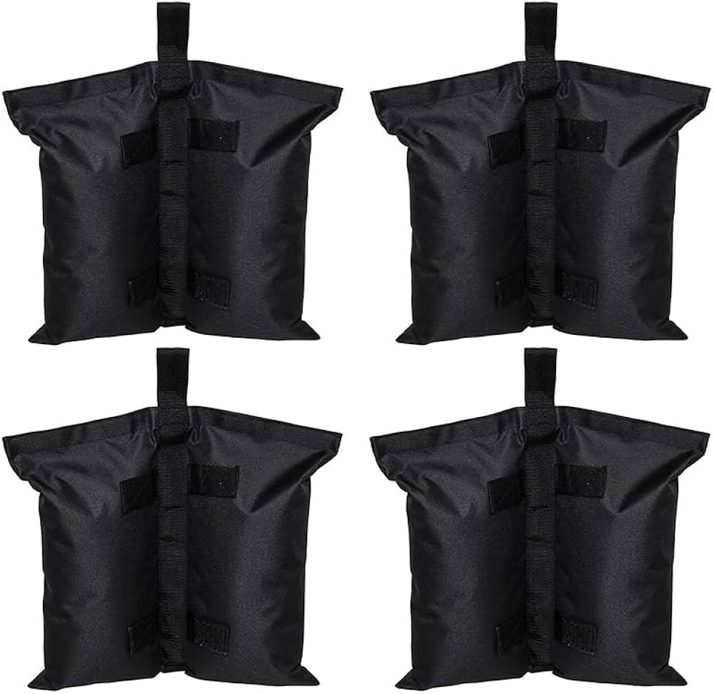 Sacos de Arena 15 kg para carpas plegables, mayor seguridad.